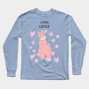 Llama heart Long Sleeve T-Shirt